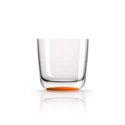 BICCHIERE DA WHISKY ARANCIONE