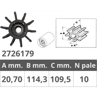 GIRANTE POMPE SHERWOOD 22000K