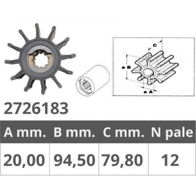 GIRANTE POMPE SHERWOOD 26000K