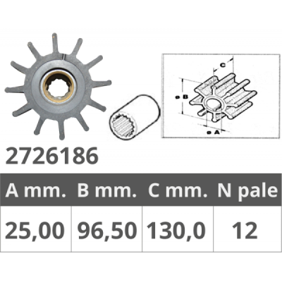 GIRANTE POMPE JOHNSON 09-0820B