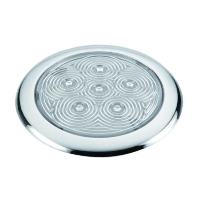 PLAFONIERA INOX A 6 LED
