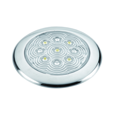 PLAFONIERA INOX A 5 LED