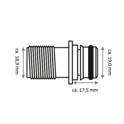 KIT DI CONNESSIONE 1/2" - 2PZ