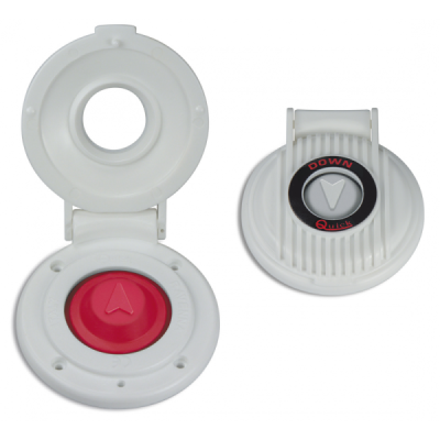 PULSANTE A PIEDE BIANCO